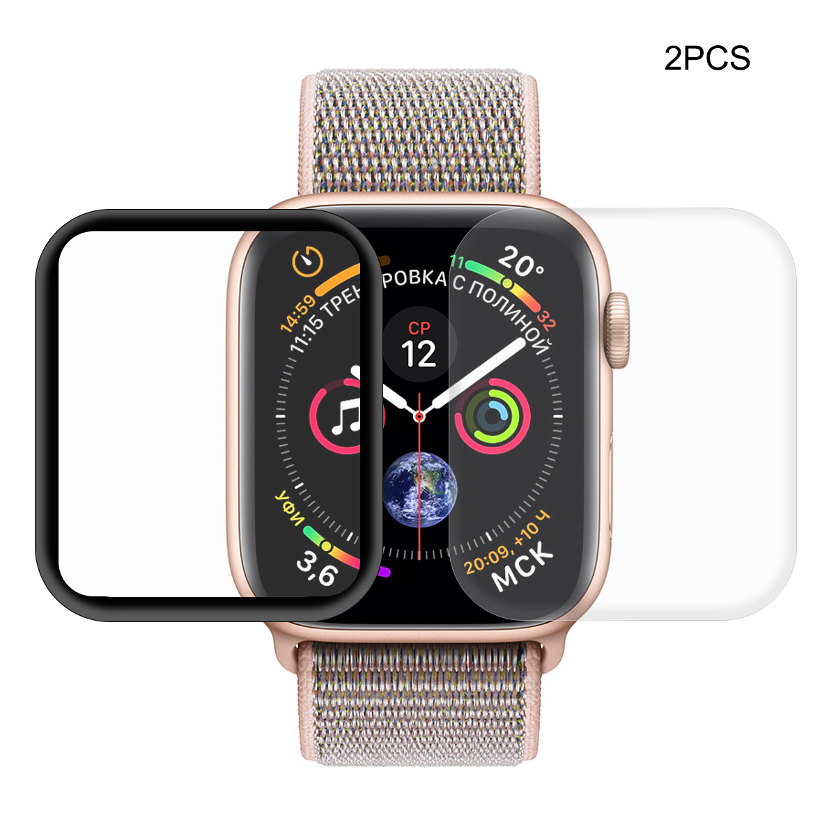 2-Packs-Enkay-3D-Curved-Edge-PET-Watch-Screen-Protector-For-Apple-Watch-Series-4-40mmApple-Watch-Ser-1375558-1